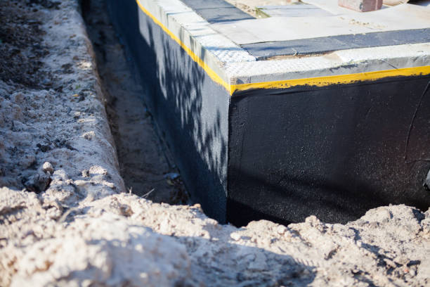 Professional Waterproofing technician working in Somerset, PA